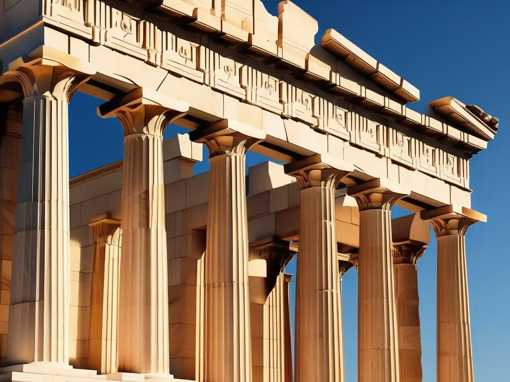 Tecnología en la Antigua Grecia: Parthenon, templo icónico en Atenas, resalta la grandeza de la arquitectura antigua