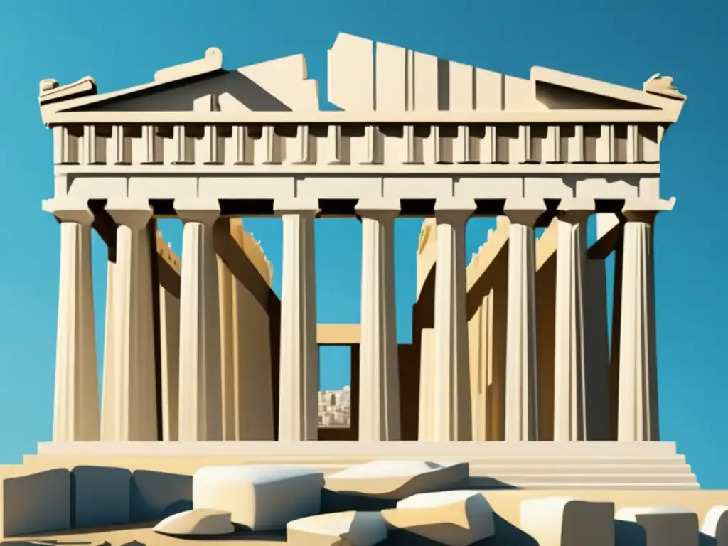 Parthenon en Atenas, Grecia - Estrategias poder Antigua Grecia