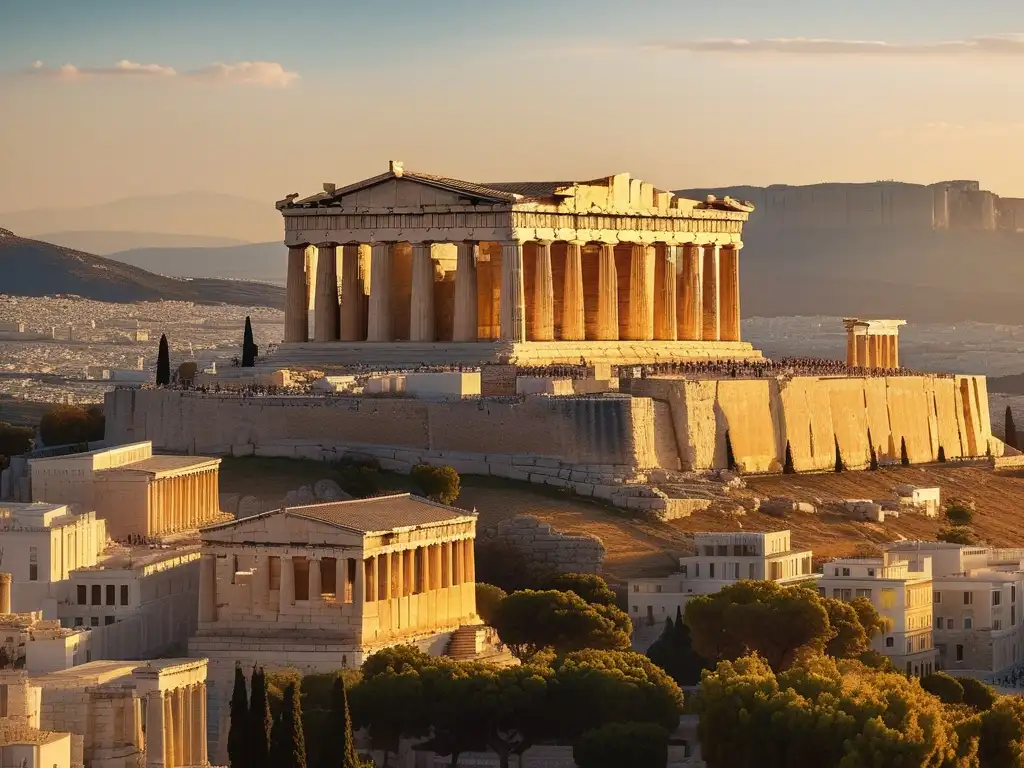 Parthenon en Atenas, Grecia: Influencia de la Antigua Grecia en la civilización occidental