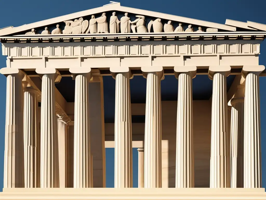 Parthenon griego: Influencia escultura arquitectura griega