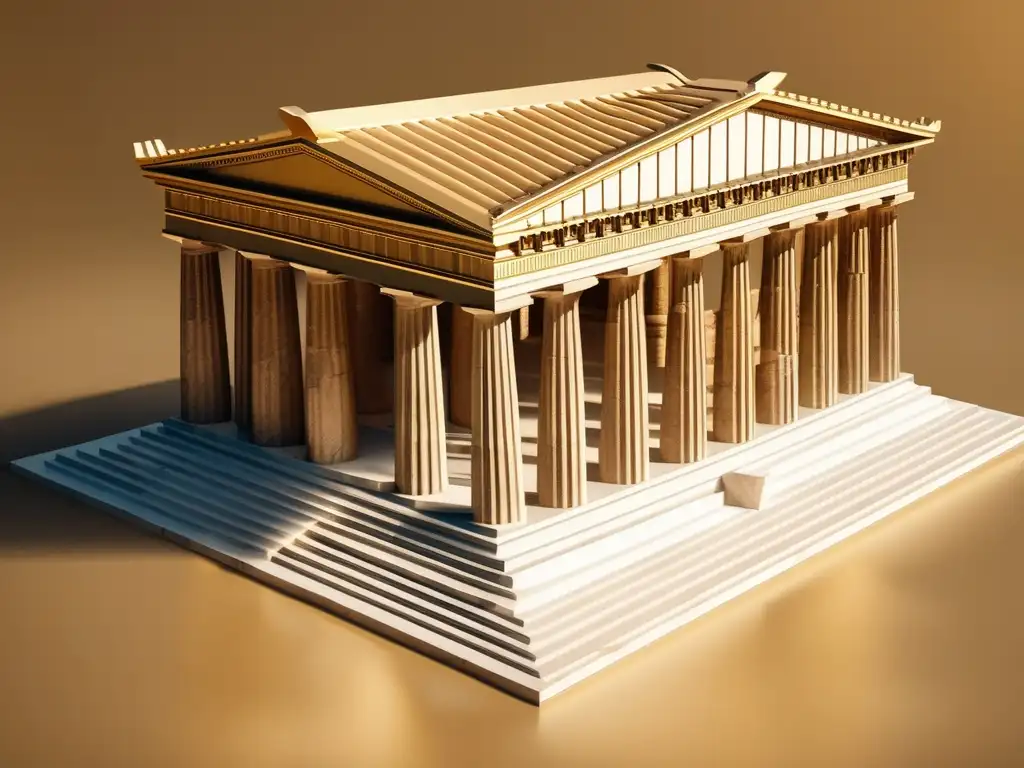 El legado de Aristóteles en el cine: Parthenon antiguo en Atenas