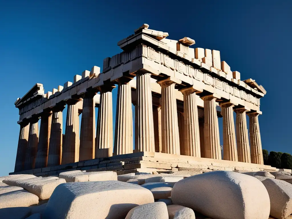 Descubriendo los misterios de Atenas antigua: Parthenon en detalle