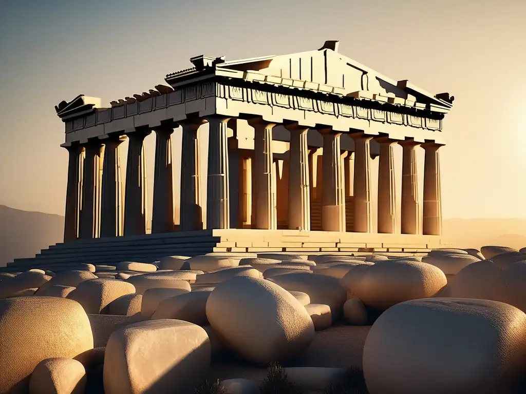 Templo griego en Atenas, Grecia - Templos y santuarios griegos