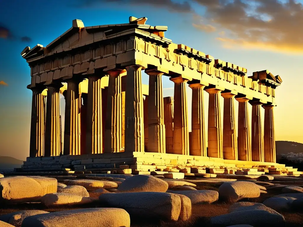 Influencia de Atenas en mundo moderno: El imponente Parthenon captura la belleza y significado de la arquitectura ateniense