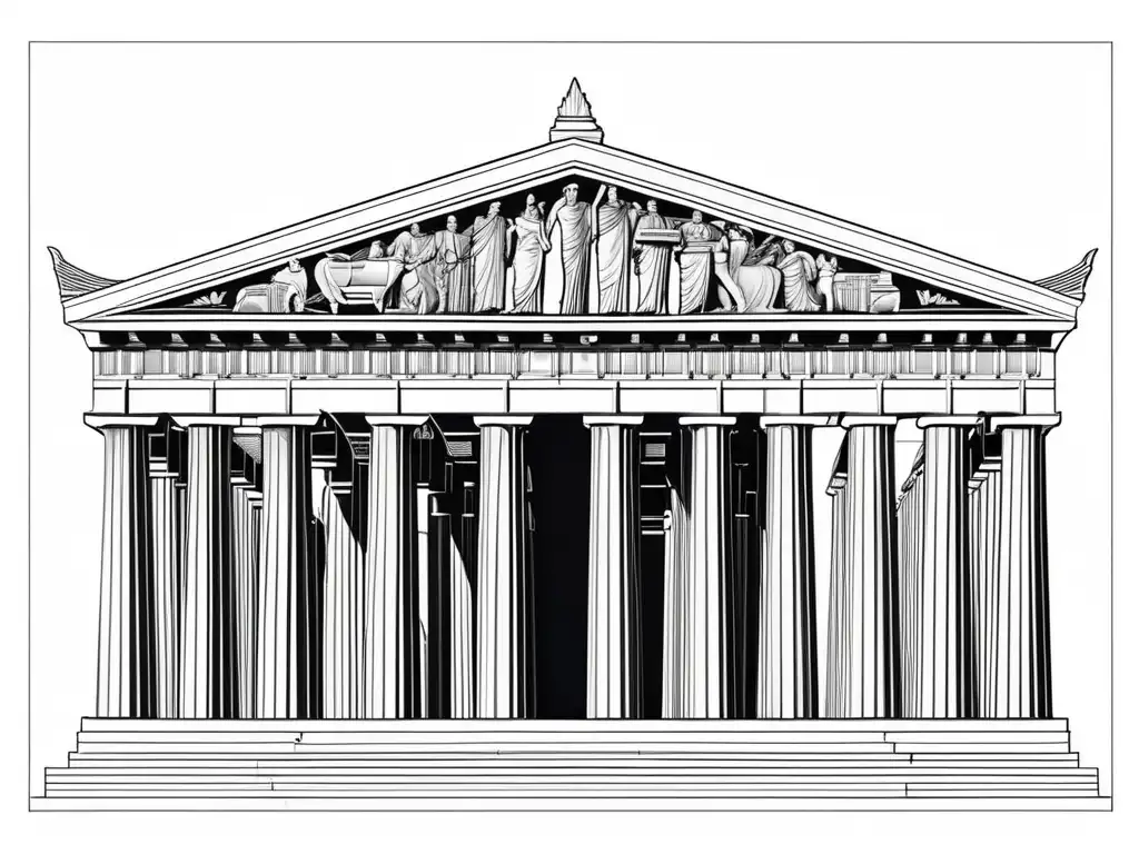 Influencia arquitectónica de Atenas en Occidente: El majestuoso Parthenon en detalle