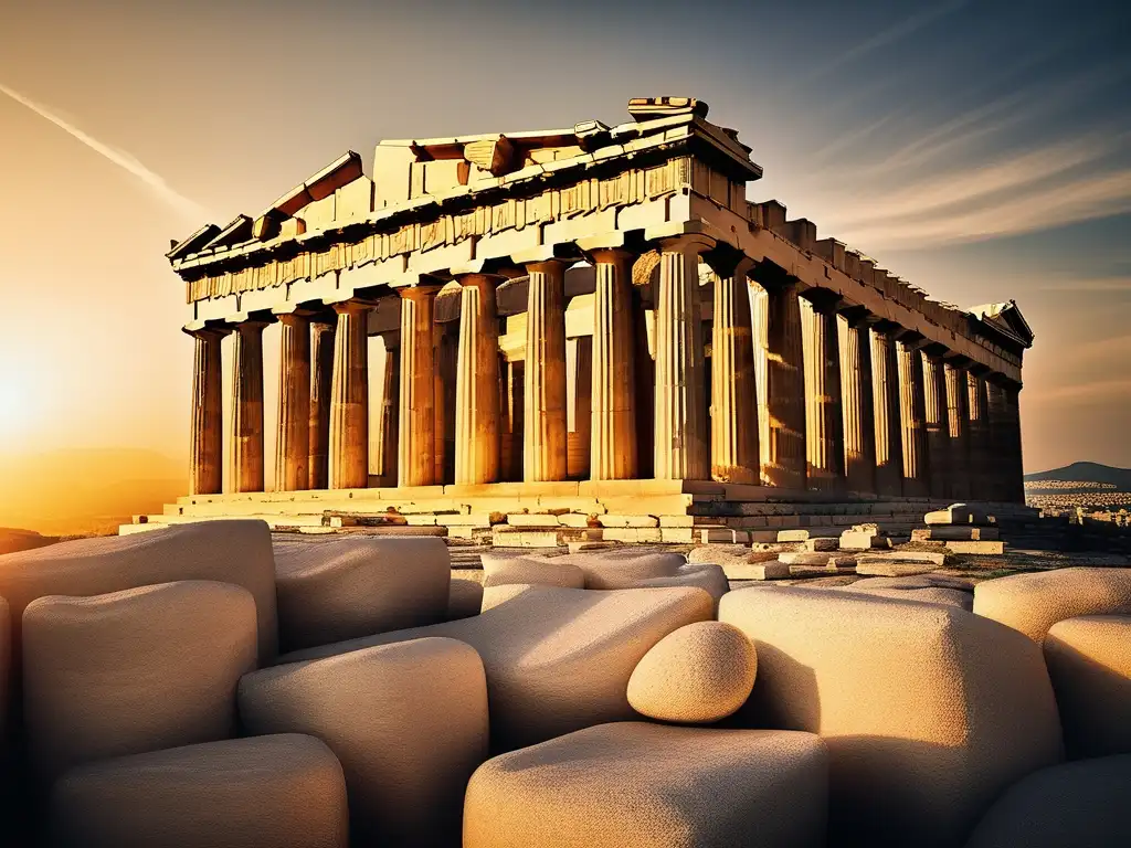 Templo Parthenon en Grecia: Significado económico en la Antigua Grecia