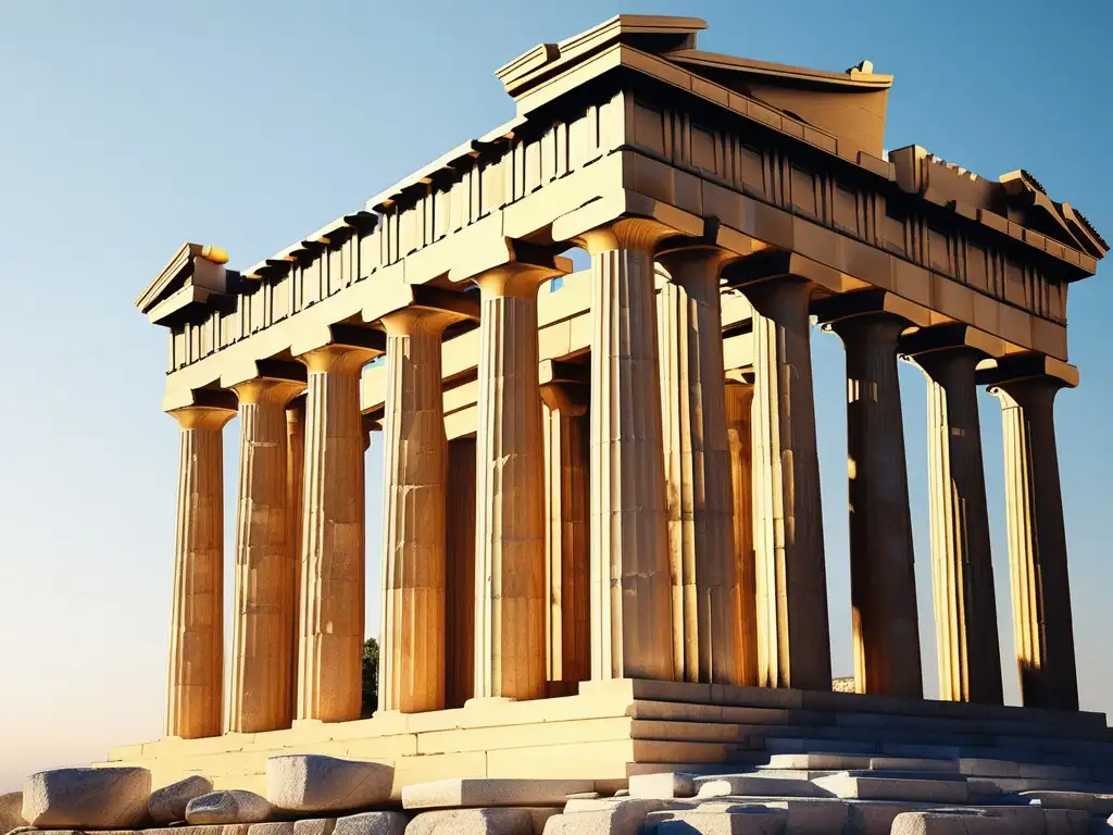 Templo de la diosa Athena, Parthenon: la grandiosidad y la importancia de Pericles en la cultura griega