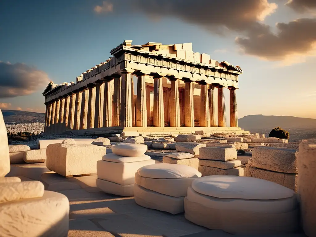 Parthenon en Atenas, Grecia - Templos y santuarios griegos