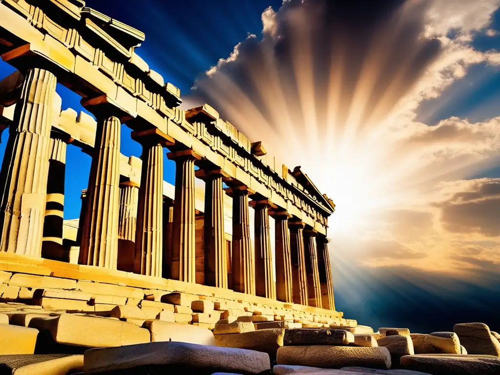 Parthenon en Atenas, Grecia - Importancia de la Paideia en Grecia