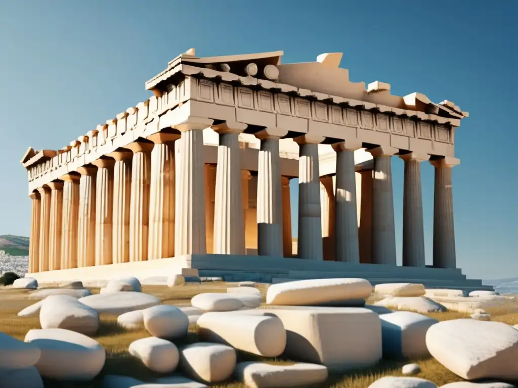 Descubre la majestuosidad del Parthenon en Atenas, Grecia