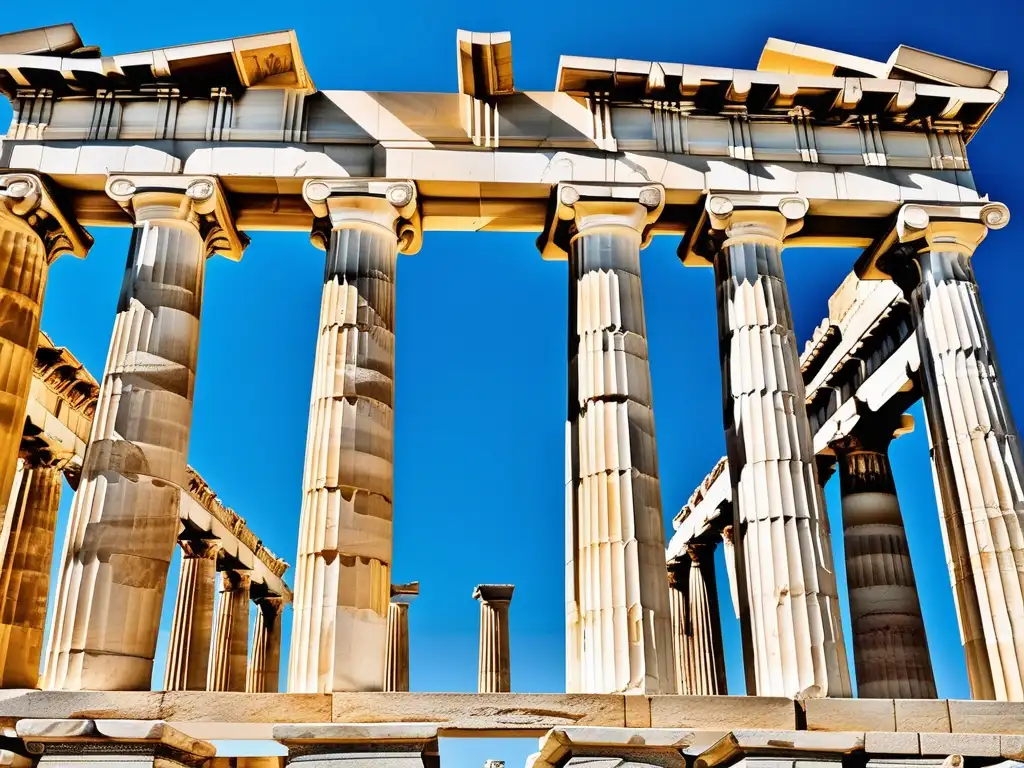 Impresionante Parthenon en Atenas, Grecia - Influencia política en Juegos Panatenaicos