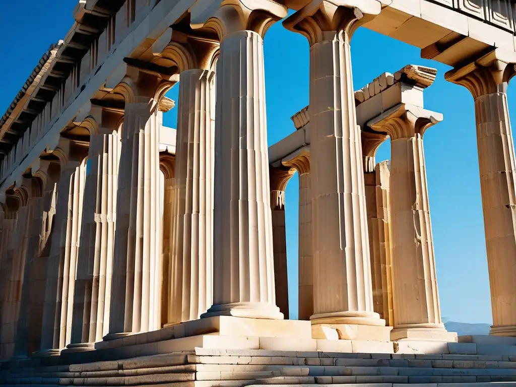 Parthenon, templo icónico de Atenas, Grecia