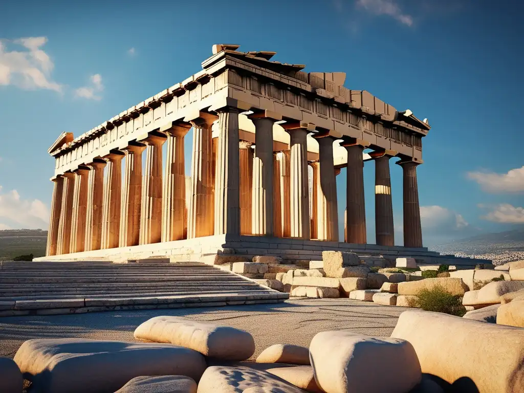 Importancia de la acuñación griega en la economía mundial: Parthenon, símbolo de la arquitectura griega