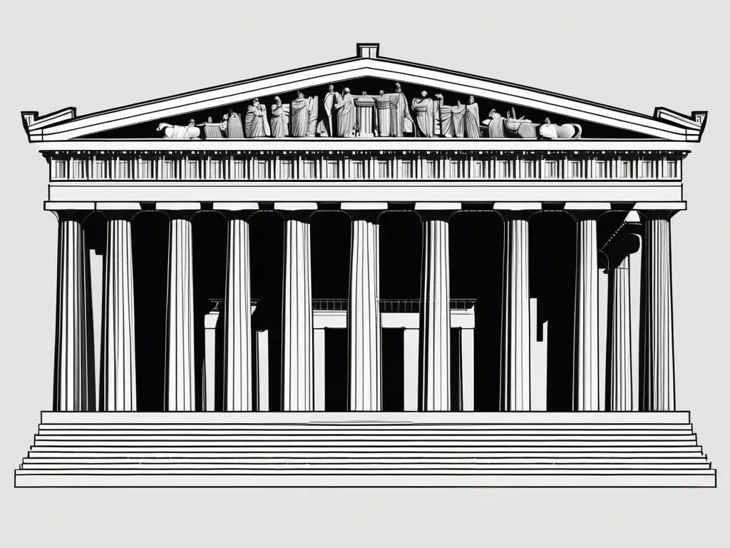 Parthenon, influencia matemática en arquitectura griega