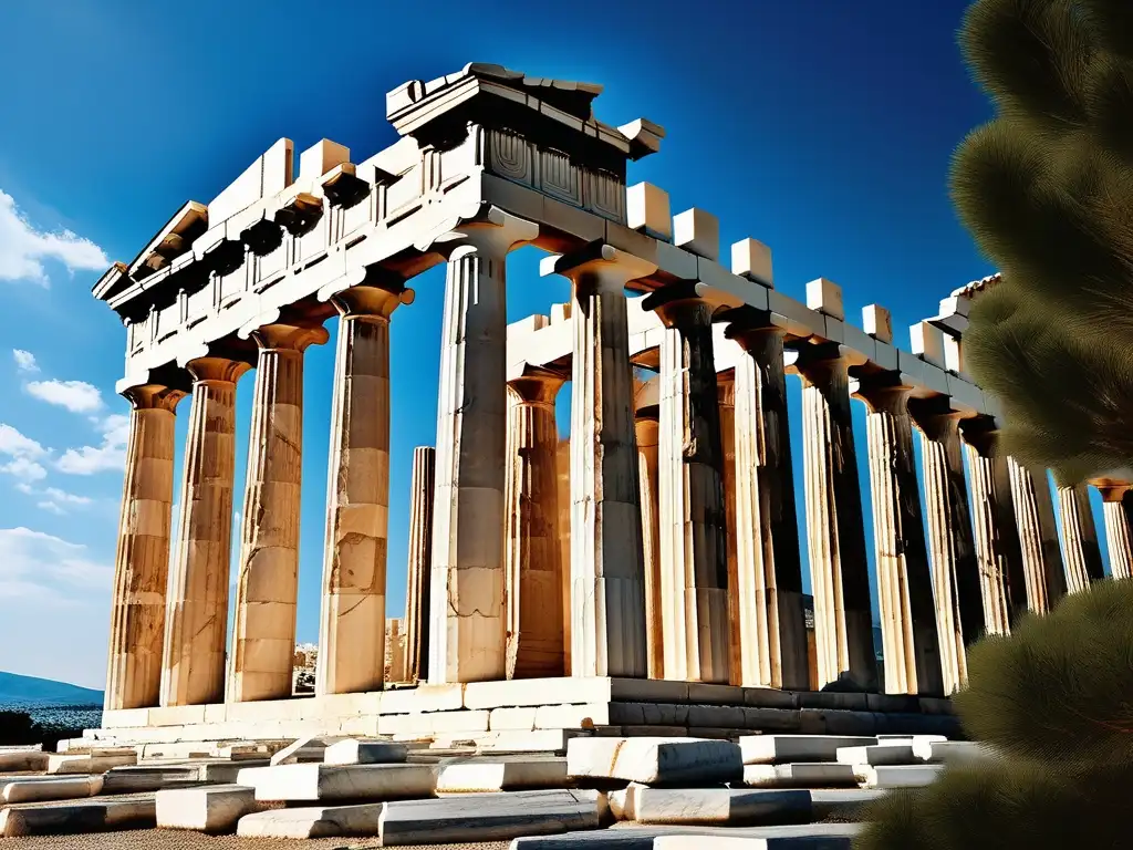 Historia y arquitectura del Partenón en la imagen
