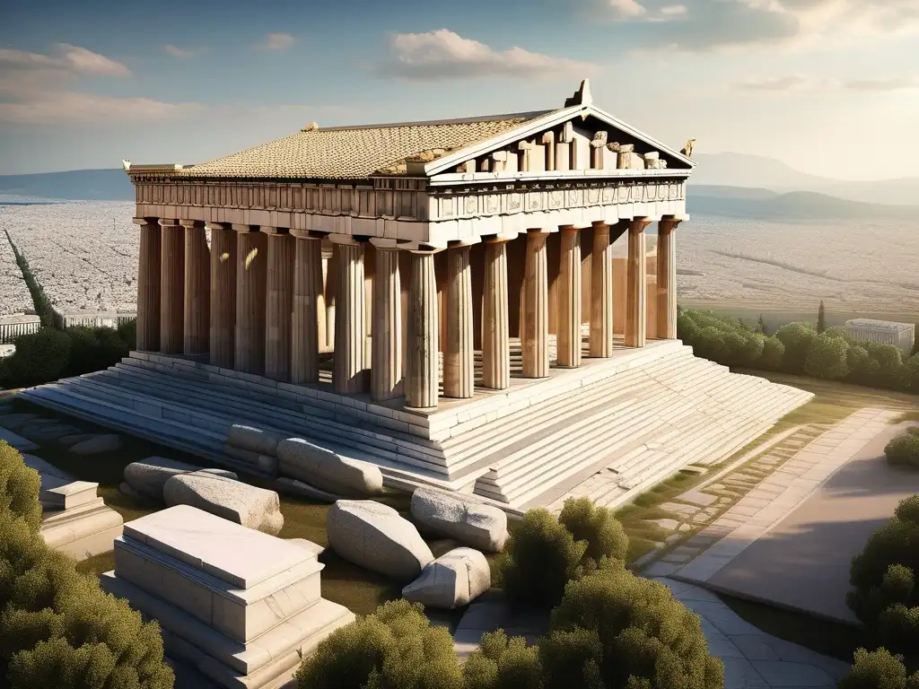 Parthenon: Influencia arquitectura griega