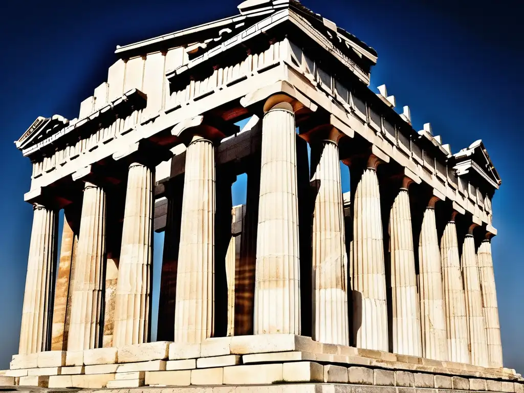 Técnicas de construcción resistentes a terremotos en la Antigua Grecia: Parthenon en Atenas, arquitectura griega antigua