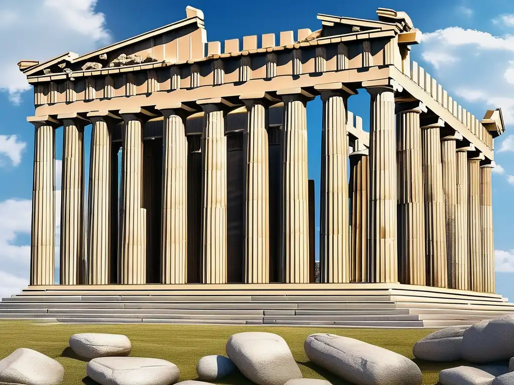 Parthenon en el cielo azul: Cosmología en la Antigua Grecia