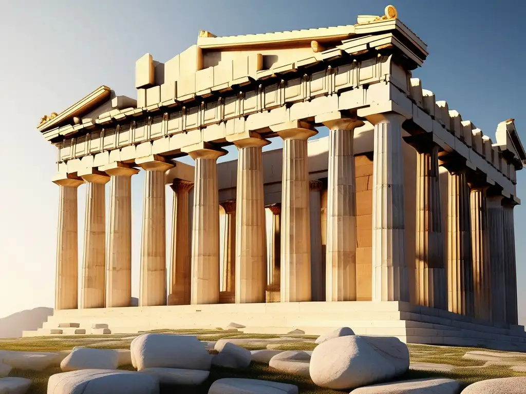 Maravilla de la ingeniería griega: Parthenon, construcción milenaria