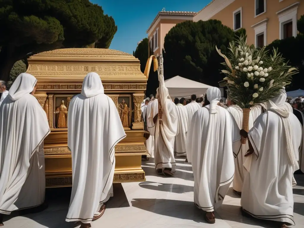 Rituales funerarios en la Antigua Grecia en Atenas