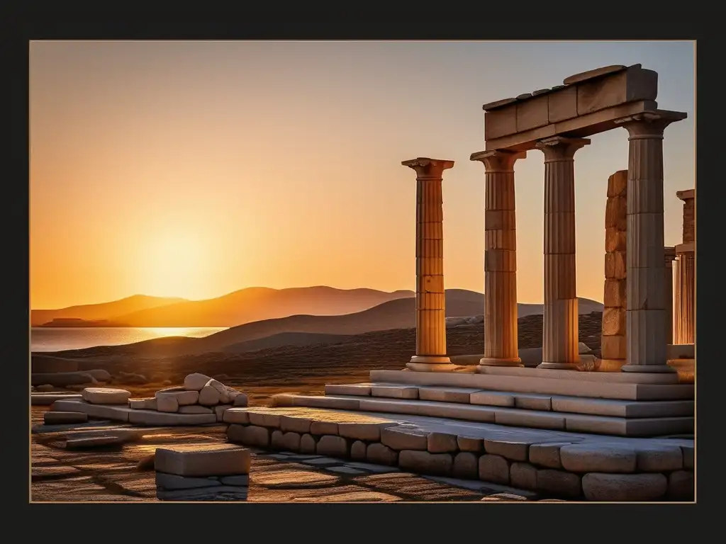 Ruinas antiguas de Delos: Importancia cultural de Delos en Grecia