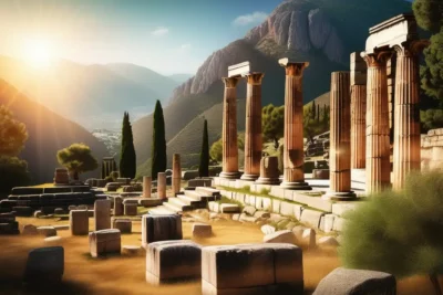 ruinas del oraculo de delfos en grecia 44 1