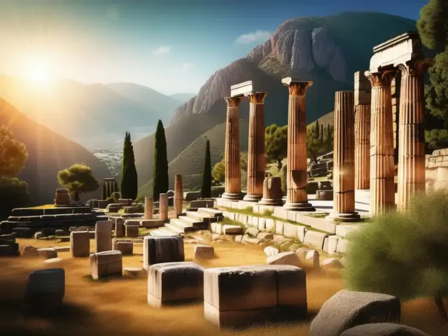 ruinas del oraculo de delfos en grecia 44 1