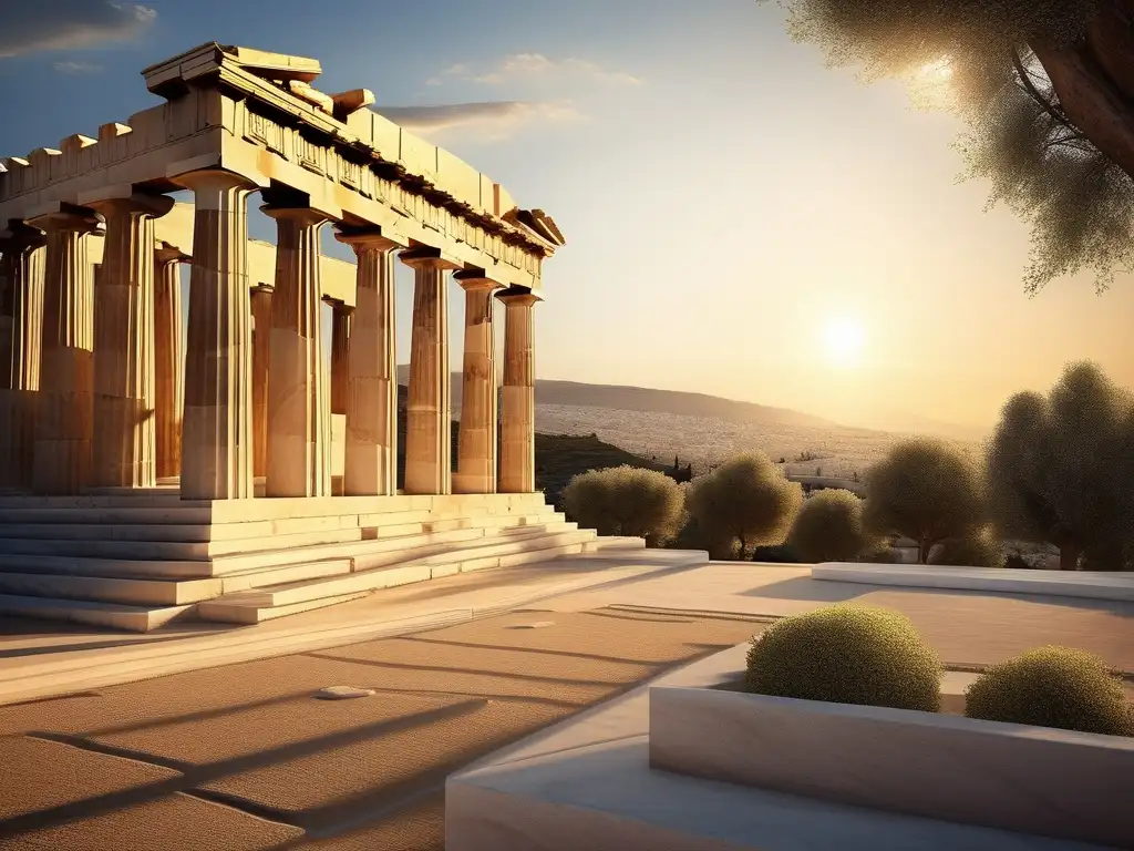 Ruinas del Parthenon en Atenas, Grecia: Importancia histórica de los Juegos Olímpicos (110 caracteres)