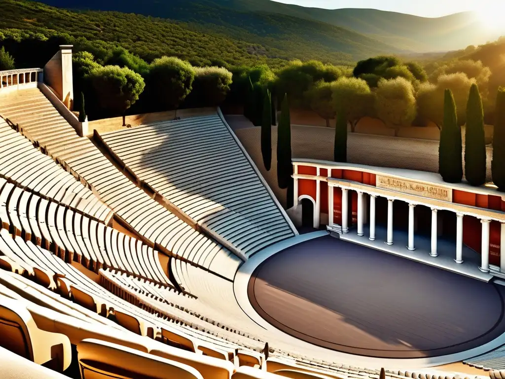 Teatro griego Epidaurus: Influencia música griega en occidente