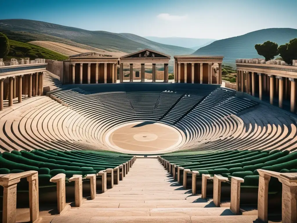 Teatro griego: Simbolismo máscaras y grandiosidad