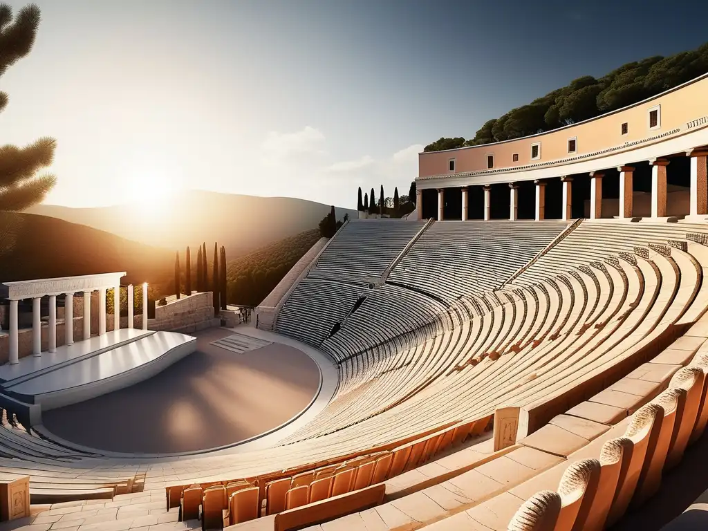 Teatro antiguo de Epidaurus: Origen del teatro en Grecia