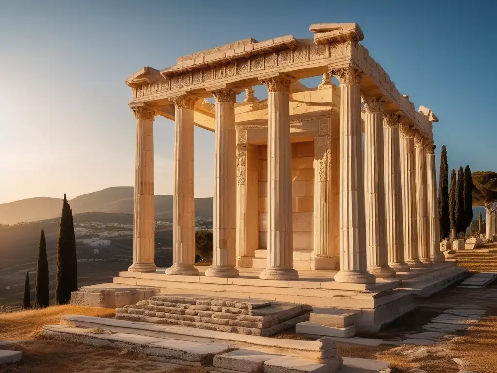 Templo de Asclepio en Epidauro, Grecia - Influencia mitología medicina griega