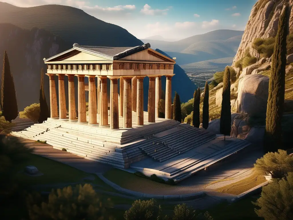 Templo de Apolo en Delphi: Importancia de los oráculos en Grecia