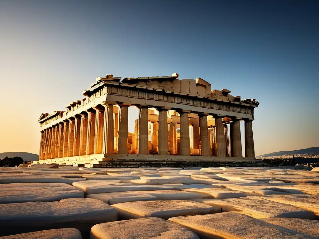 Parthenon en Atenas: Leyes en la Antigua Grecia