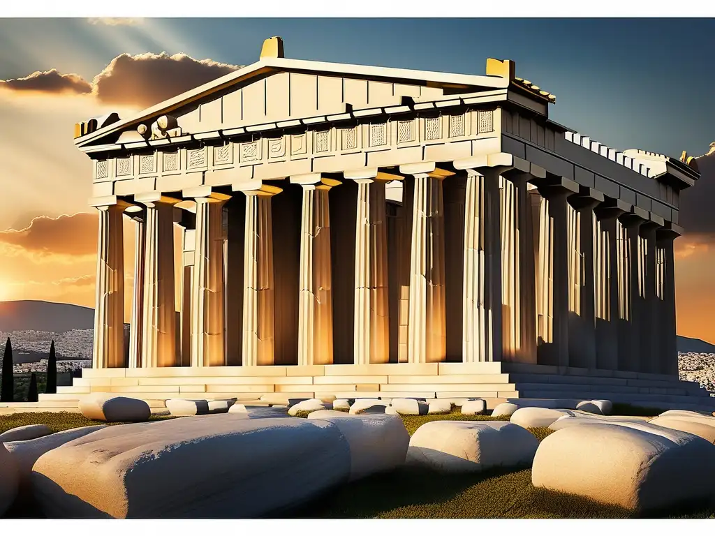 Parthenon en Atenas, Grecia: influencia de la música griega en occidente