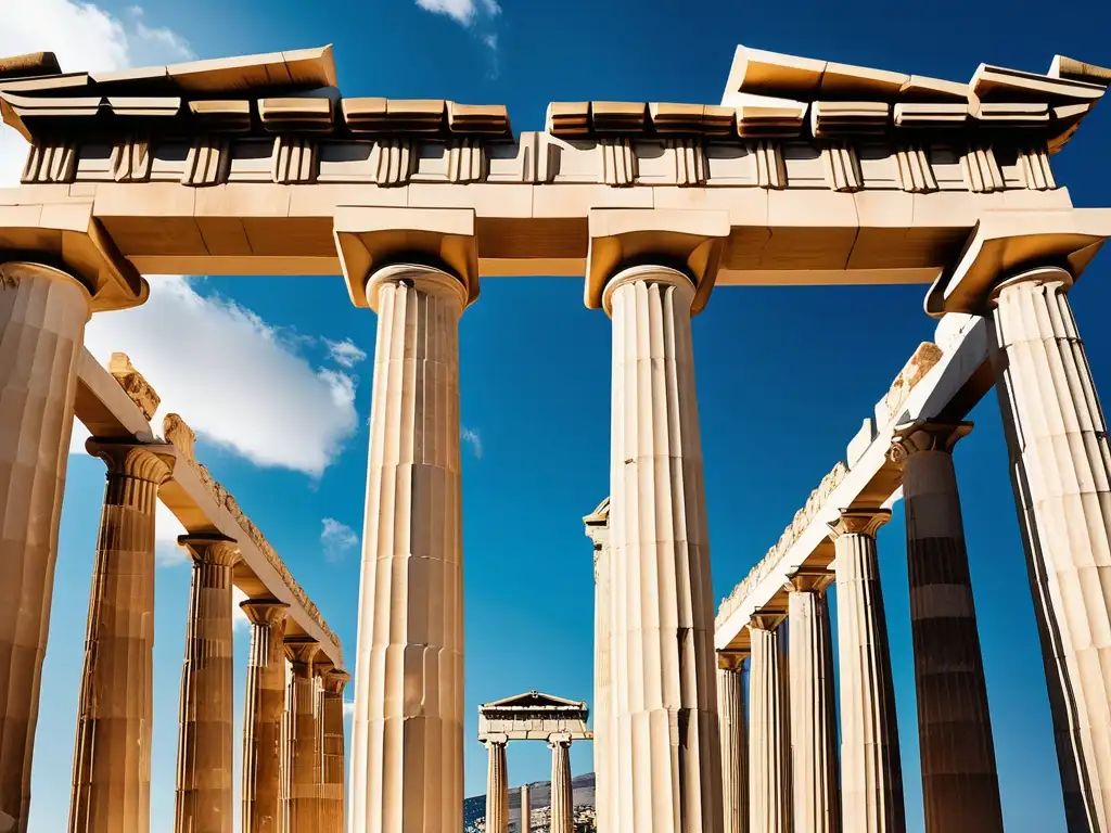 Parthenon en Atenas, Grecia - Influencia de la filosofía griega en el pensamiento romano