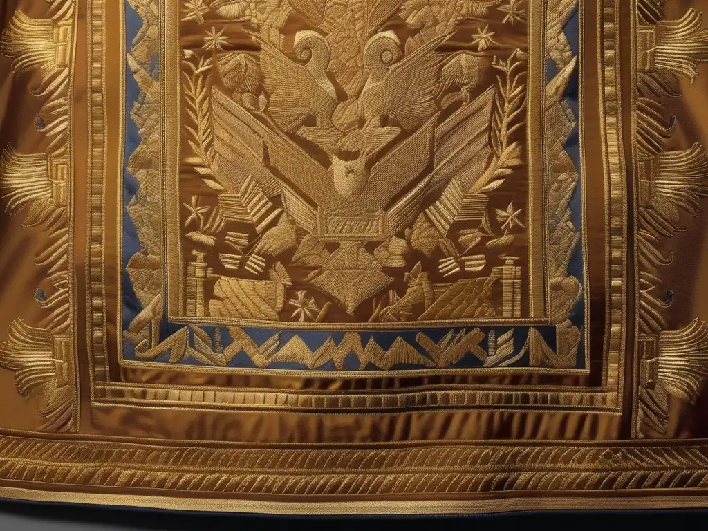 Túnica griega antigua con simbolismo oculto de Zeus