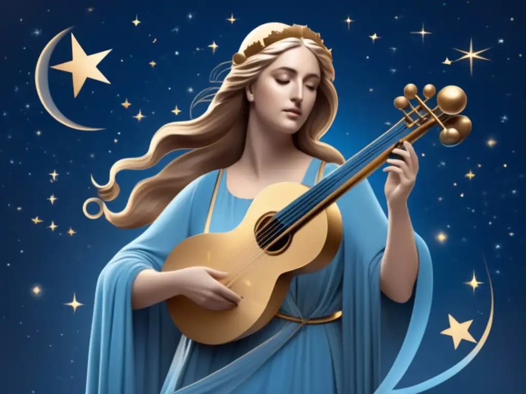 Urania, Musa de la Astronomía y la música en la antigua Grecia - Las Musas en la música antigua